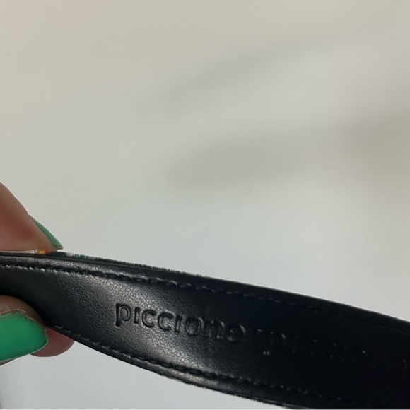 Piccione Piccione ladybug velvet and leather Italian belt from Yoox - Picture 7 of 7